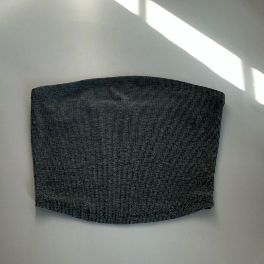 Grey Tube Top